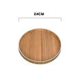 Plateau rond en bois — style japonais - Nesty (vue 10)