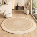 Tapis rond imprimé motif graphique Nesty - Antitache (vue 11)