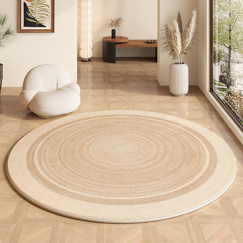 Tapis rond imprimé motif graphique Nesty - Antitache (vue 11)