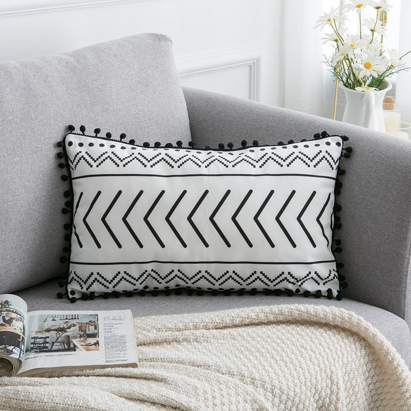 Housse de coussin en polyester satiné Nesty - Tons neutres 45x45 cm (vue 14)