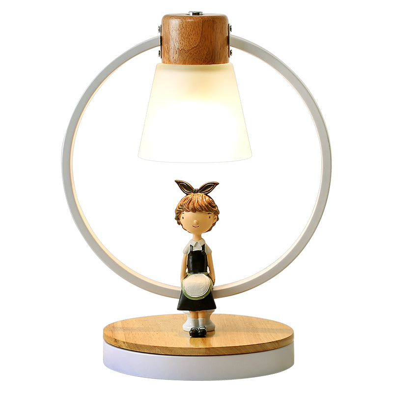 Lampe de chevet en bois massif - 7 modèles - Style scandinave (vue 7) - Nesty